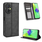 Custodia per telefono in pelle con trama retrò con fibbia magnetica, For Tecno Pova3, For Tecno Spark 9 Pro, For ASUS ROG Phone 6 / 6 Pro, For ASUS Zenfone 9, For Huawei nova Y90, For Cubot X50