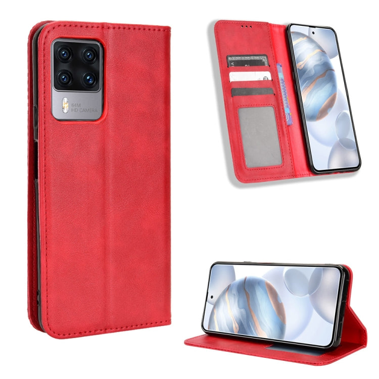 Custodia per telefono in pelle con trama retrò con fibbia magnetica, For Tecno Pova3, For Tecno Spark 9 Pro, For ASUS ROG Phone 6 / 6 Pro, For ASUS Zenfone 9, For Huawei nova Y90, For Cubot X50