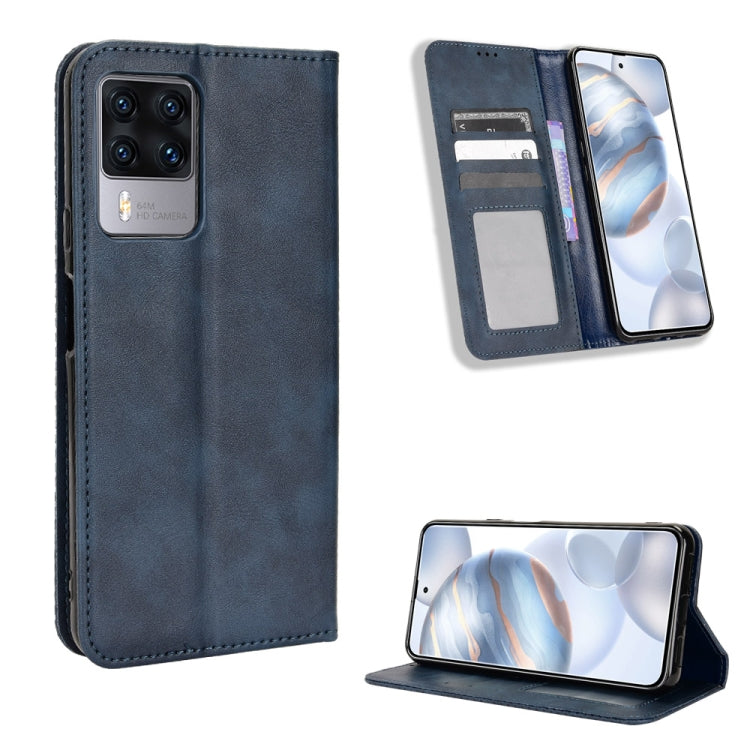 Custodia per telefono in pelle con trama retrò con fibbia magnetica, For Tecno Pova3, For Tecno Spark 9 Pro, For ASUS ROG Phone 6 / 6 Pro, For ASUS Zenfone 9, For Huawei nova Y90, For Cubot X50