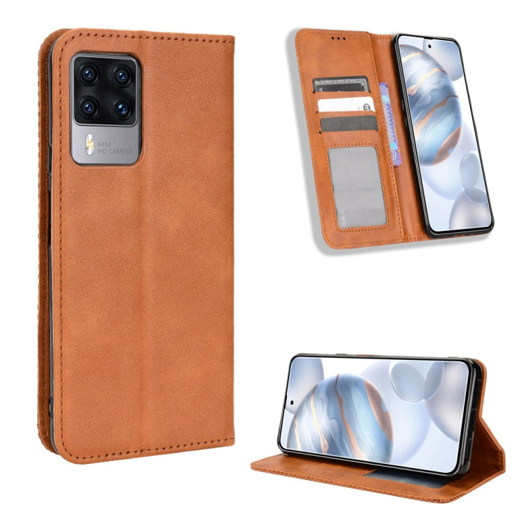 Custodia per telefono in pelle con trama retrò con fibbia magnetica, For Tecno Pova3, For Tecno Spark 9 Pro, For ASUS ROG Phone 6 / 6 Pro, For ASUS Zenfone 9, For Huawei nova Y90, For Cubot X50