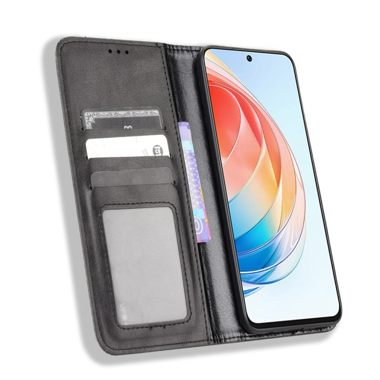 Custodia per telefono in pelle con trama retrò con fibbia magnetica, For Honor X40i, For Samsung Galaxy Z Fold4 5G, For HotPepper Serrano3, For OnePlus 10T 5G / Ace Pro 5G, For ZTE Avid 589 Z5158, For ZTE Nubia Red Magic 7S Pro
