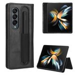 Custodia per telefono in pelle con trama retrò con fibbia magnetica, For Honor X40i, For Samsung Galaxy Z Fold4 5G, For HotPepper Serrano3, For OnePlus 10T 5G / Ace Pro 5G, For ZTE Avid 589 Z5158, For ZTE Nubia Red Magic 7S Pro
