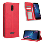 Custodia per telefono in pelle con trama retrò con fibbia magnetica, For Honor X40i, For Samsung Galaxy Z Fold4 5G, For HotPepper Serrano3, For OnePlus 10T 5G / Ace Pro 5G, For ZTE Avid 589 Z5158, For ZTE Nubia Red Magic 7S Pro