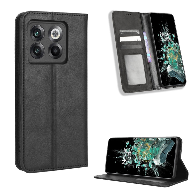 Custodia per telefono in pelle con trama retrò con fibbia magnetica, For Honor X40i, For Samsung Galaxy Z Fold4 5G, For HotPepper Serrano3, For OnePlus 10T 5G / Ace Pro 5G, For ZTE Avid 589 Z5158, For ZTE Nubia Red Magic 7S Pro