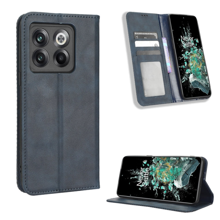 Custodia per telefono in pelle con trama retrò con fibbia magnetica, For Honor X40i, For Samsung Galaxy Z Fold4 5G, For HotPepper Serrano3, For OnePlus 10T 5G / Ace Pro 5G, For ZTE Avid 589 Z5158, For ZTE Nubia Red Magic 7S Pro