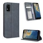 Custodia per telefono in pelle con trama retrò con fibbia magnetica, For Honor X40i, For Samsung Galaxy Z Fold4 5G, For HotPepper Serrano3, For OnePlus 10T 5G / Ace Pro 5G, For ZTE Avid 589 Z5158, For ZTE Nubia Red Magic 7S Pro