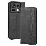 Custodia per telefono in pelle con trama retrò con fibbia magnetica, For ZTE Nubia Z40S Pro, For ZTE Axon 40 Pro