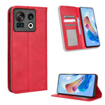 Custodia per telefono in pelle con trama retrò con fibbia magnetica, For ZTE Nubia Z40S Pro, For ZTE Axon 40 Pro