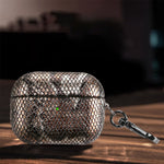 Custodia per cuffie J01 Mesh Snakeskin, For AirPods Pro, For AirPods 3