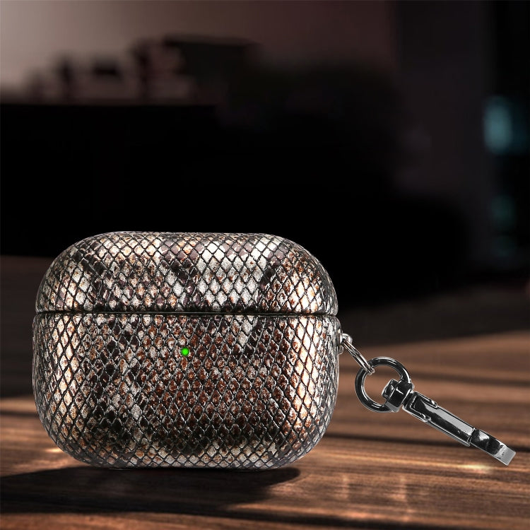 Custodia per cuffie J01 Mesh Snakeskin, For AirPods Pro, For AirPods 3
