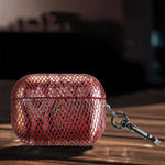 Custodia per cuffie J01 Mesh Snakeskin, For AirPods Pro, For AirPods 3
