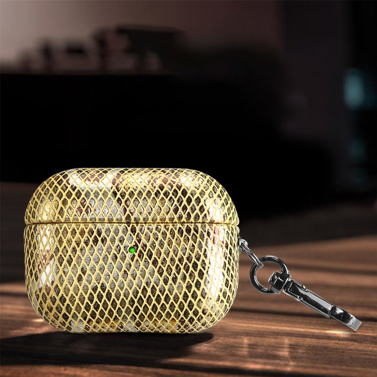 Custodia per cuffie J01 Mesh Snakeskin, For AirPods Pro, For AirPods 3