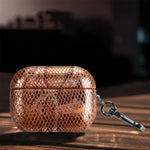 Custodia per cuffie J01 Mesh Snakeskin, For AirPods Pro, For AirPods 3