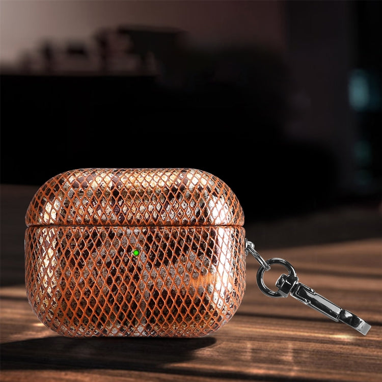 Custodia per cuffie J01 Mesh Snakeskin, For AirPods Pro, For AirPods 3