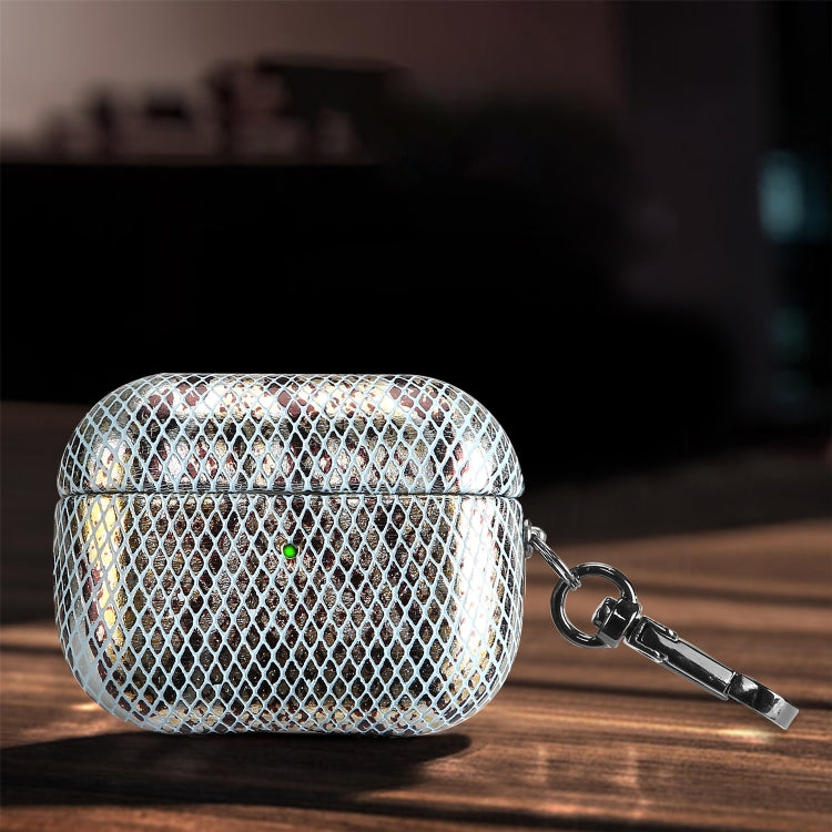 Custodia per cuffie J01 Mesh Snakeskin, For AirPods Pro, For AirPods 3