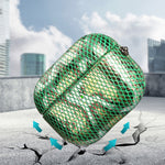 Custodia per cuffie J01 Mesh Snakeskin, For AirPods Pro, For AirPods 3