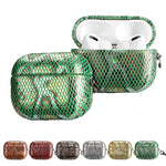 Custodia per cuffie J01 Mesh Snakeskin, For AirPods Pro, For AirPods 3
