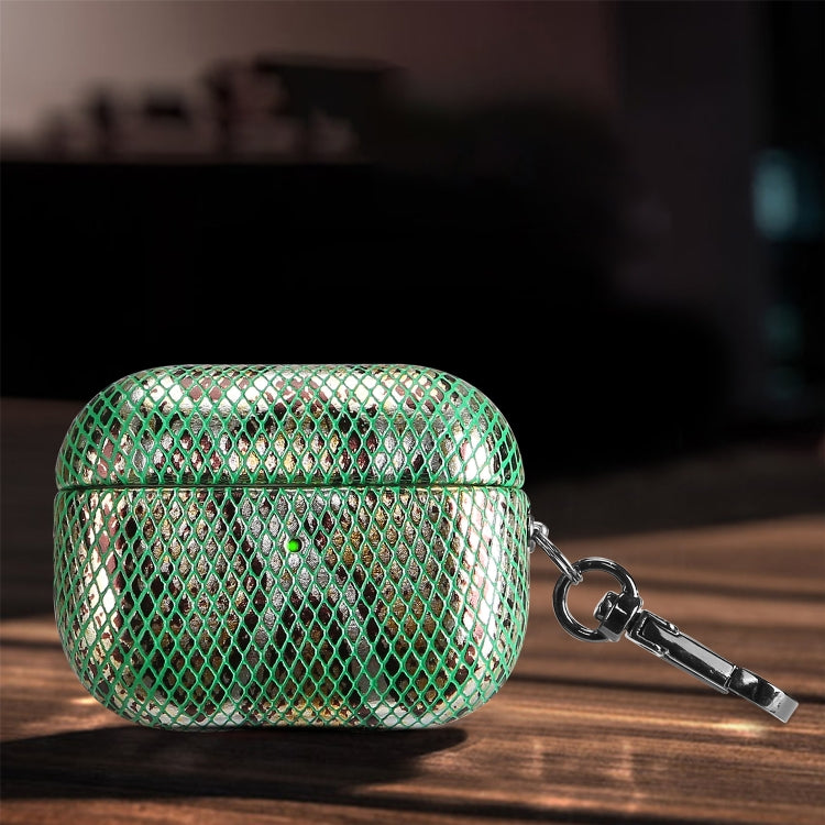 Custodia per cuffie J01 Mesh Snakeskin, For AirPods Pro, For AirPods 3