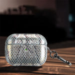 Custodia per cuffie J01 Mesh Snakeskin, For AirPods Pro, For AirPods 3