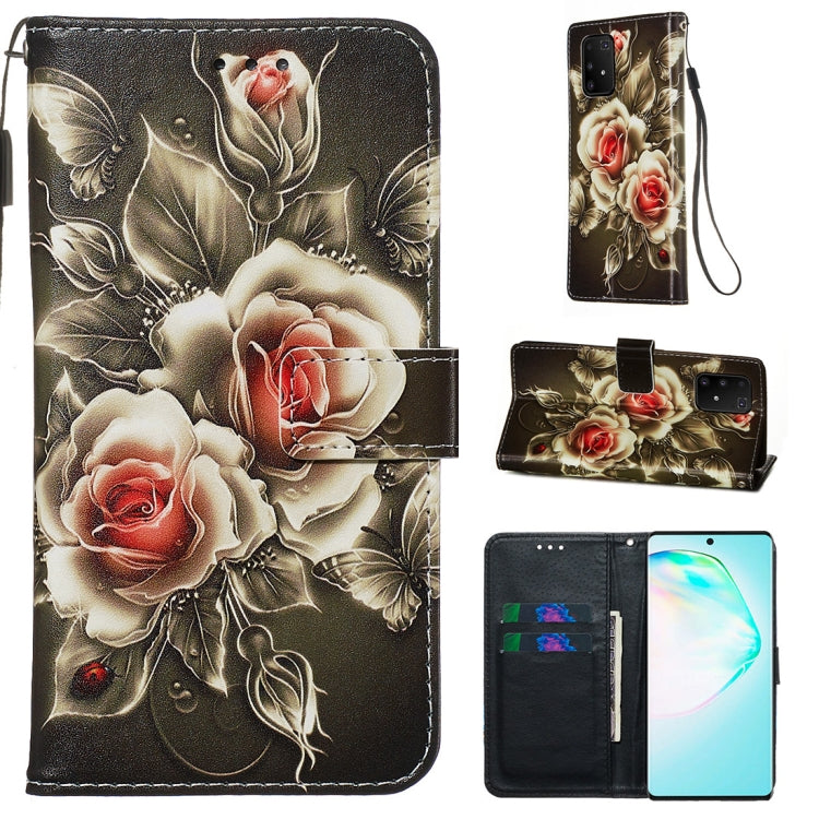 Custodia portafoglio in pelle per Galaxy A91 e M80s