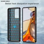 Custodia in TPU con texture spazzolata in fibra di carbonio, For Xiaomi 11T, For Xiaomi 11T Pro, For OPPO A57e, For OPPO A57S