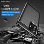 Custodia in TPU con texture spazzolata in fibra di carbonio, For Xiaomi 11T, For Xiaomi 11T Pro, For OPPO A57e, For OPPO A57S
