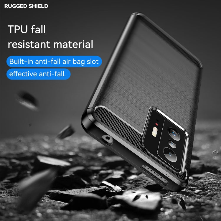 Custodia in TPU con texture spazzolata in fibra di carbonio, For Xiaomi 11T, For Xiaomi 11T Pro, For OPPO A57e, For OPPO A57S