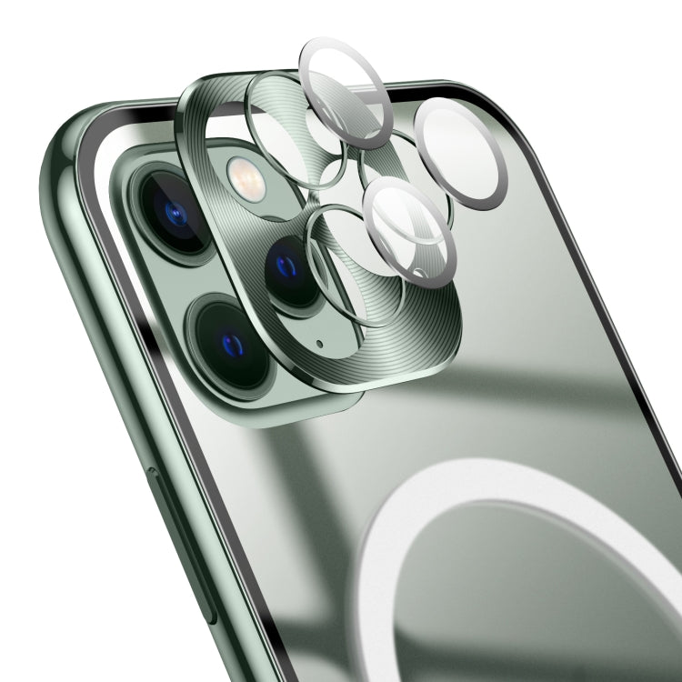 Custodia per telefono in metallo satinato con chiusura magnetica, For iPhone 11 Pro, For iPhone 12, For iPhone 12 Pro, For iPhone 12 Pro Max, For iPhone 13, For iPhone 13 Pro
