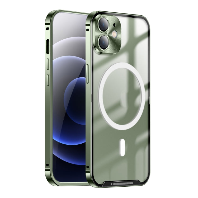 Custodia per telefono in metallo satinato con chiusura magnetica, For iPhone 11 Pro, For iPhone 12, For iPhone 12 Pro, For iPhone 12 Pro Max, For iPhone 13, For iPhone 13 Pro