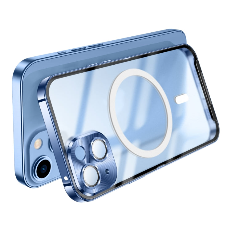 Custodia metallo satinato con chiusura magnetica per iPhone