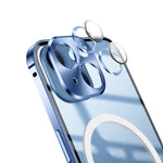 Custodia metallo satinato con chiusura magnetica per iPhone