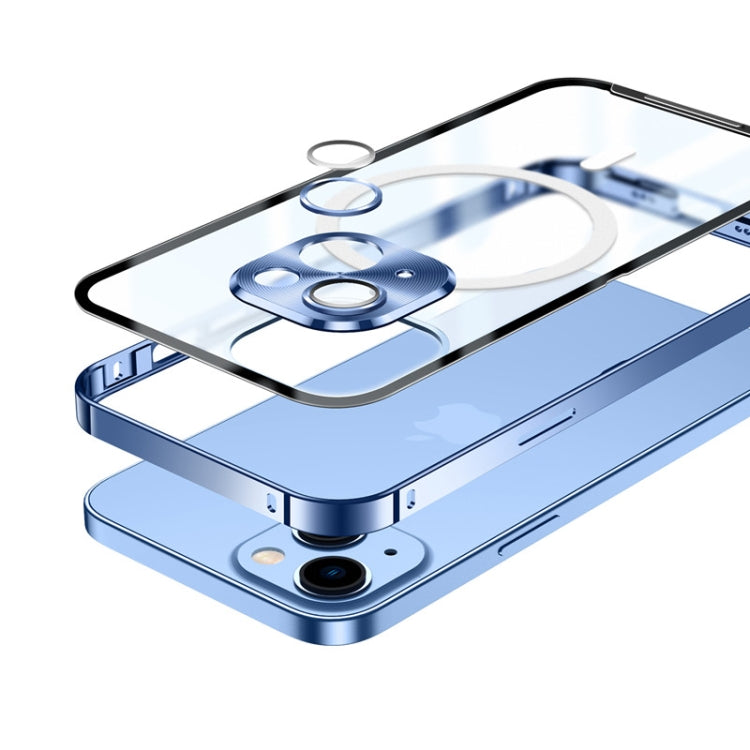 Custodia metallo satinato con chiusura magnetica per iPhone