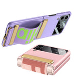 GKK Ultra-sottile custodia a libro per telefono con copertura completa con cinturino, For Samsung Galaxy Z Flip4