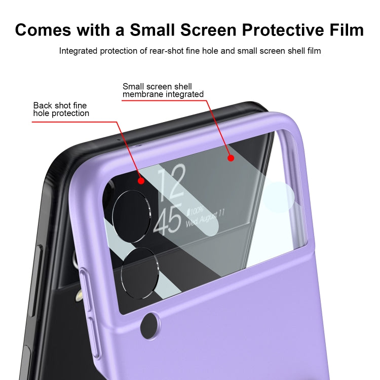 GKK Ultra-sottile custodia a libro per telefono con copertura completa con cinturino, For Samsung Galaxy Z Flip4