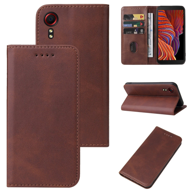 Custodia per telefono in pelle con chiusura magnetica, For Samsung Galaxy M33 5G, For Samsung Galaxy M33 India, For Samsung Galaxy M53 5G, For Samsung Galaxy Xcover 5, For Samsung Galaxy Xcover 6 Pro / Xcover Pro 2, For Samsung Galaxy A71 5G           ...