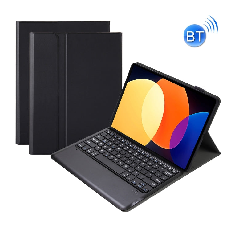 A0N4 Custodia in pelle per tablet con tastiera Bluetooth staccabile con motivo a pecora, For Xiaomi Pad 5 Pro 12.4