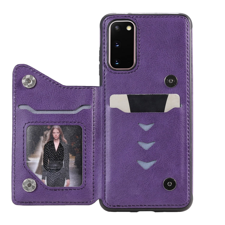 Custodia protettiva con slot carte per Galaxy S20