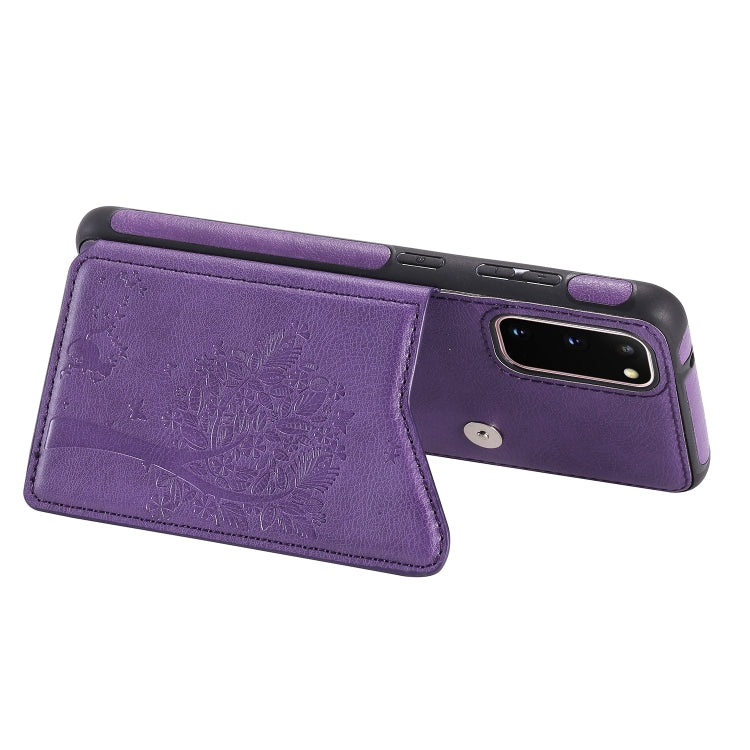Custodia protettiva con slot carte per Galaxy S20