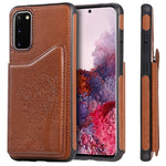 Custodia protettiva con slot carte per Galaxy S20