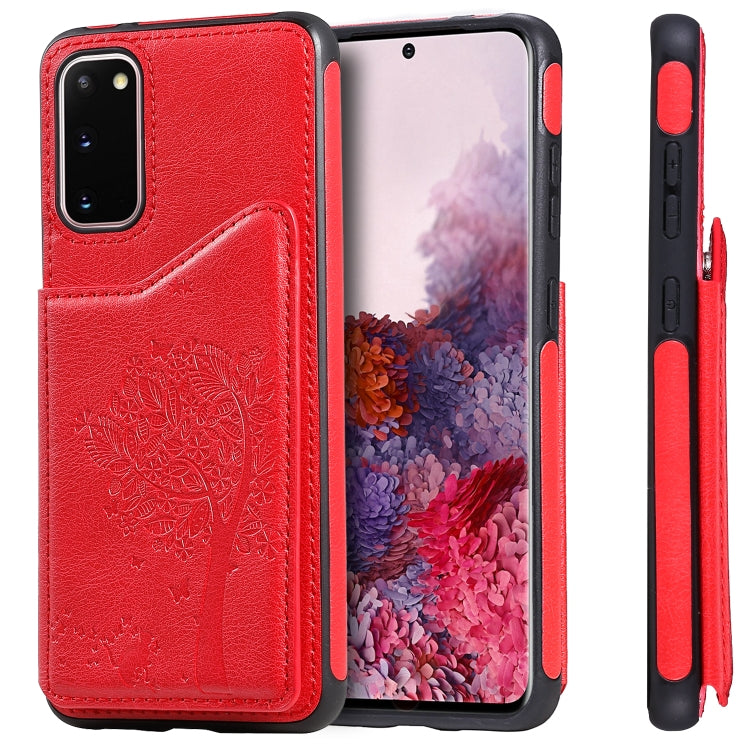 Custodia protettiva con slot carte per Galaxy S20