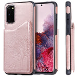 Custodia protettiva con slot carte per Galaxy S20