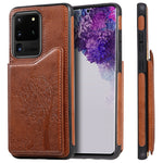 Custodia protettiva con slot carte per Galaxy S20