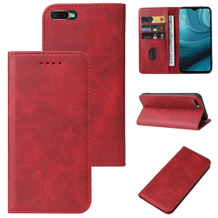 Custodia per telefono in pelle con chiusura magnetica, For OPPO A1k, For OPPO A5s, For OPPO A7n, For OPPO A8, For OPPO A11k, For OPPO A15s, For OPPO A16