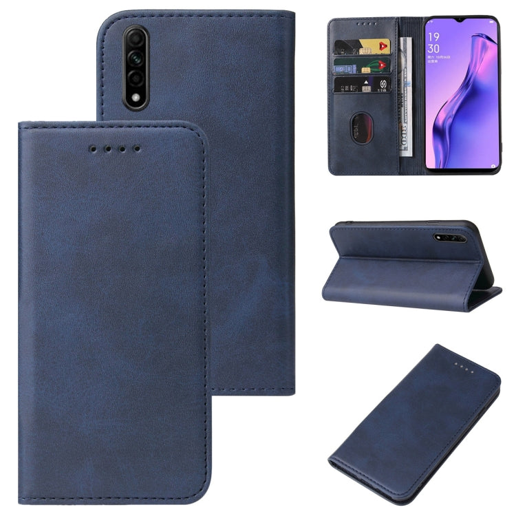 Custodia per telefono in pelle con chiusura magnetica, For OPPO A1k, For OPPO A5s, For OPPO A7n, For OPPO A8, For OPPO A11k, For OPPO A15s, For OPPO A16