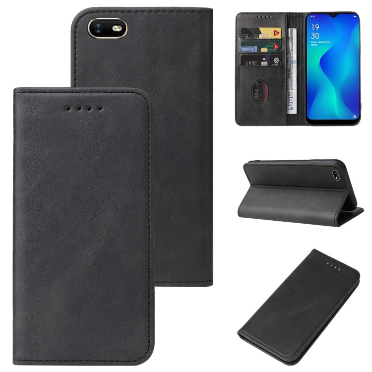 Custodia per telefono in pelle con chiusura magnetica, For OPPO A1k, For OPPO A5s, For OPPO A7n, For OPPO A8, For OPPO A11k, For OPPO A15s, For OPPO A16