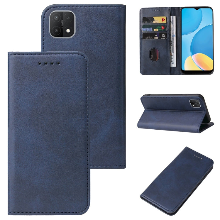 Custodia per telefono in pelle con chiusura magnetica, For OPPO A1k, For OPPO A5s, For OPPO A7n, For OPPO A8, For OPPO A11k, For OPPO A15s, For OPPO A16