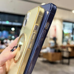 Custodia per telefono in TPU MagSafe con texture CD, For iPhone 14, For iPhone 14 Plus, For iPhone 14 Pro