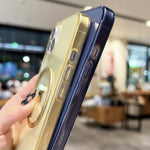 Custodia per telefono in TPU MagSafe con texture CD, For iPhone 13 Pro, For iPhone 13 Pro Max, For iPhone 12 mini