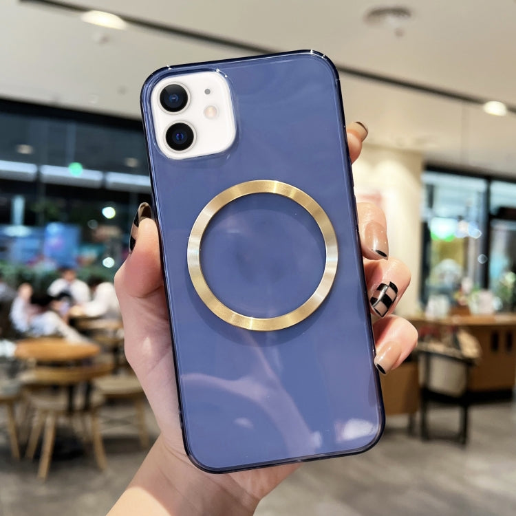 Custodia per telefono in TPU MagSafe con texture CD, For iPhone 12, For iPhone 12 Pro, For iPhone 12 Pro Max