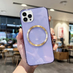 Custodia per telefono in TPU MagSafe con texture CD, For iPhone 11, For iPhone 11 Pro, For iPhone 11 Pro Max